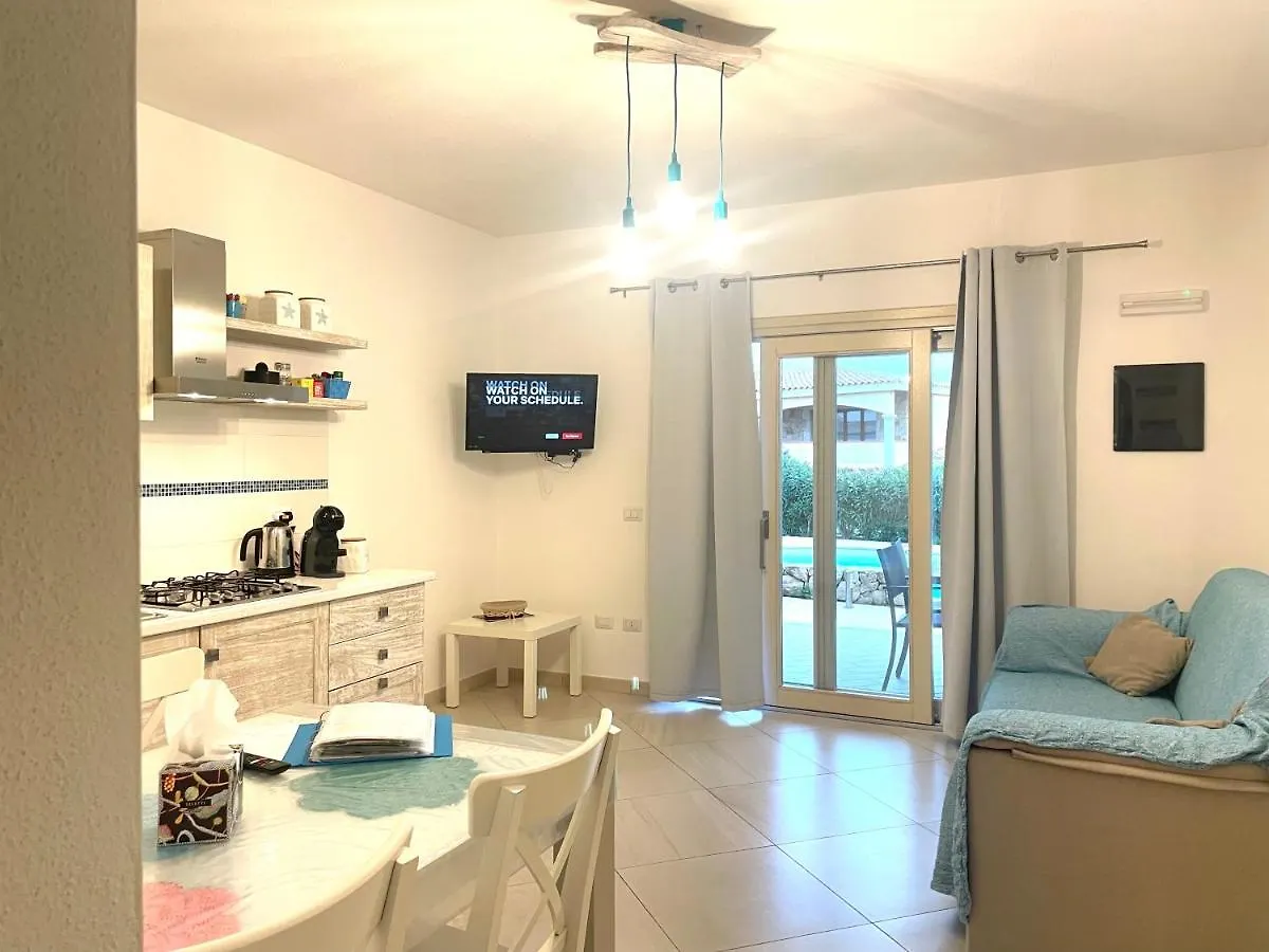 Feriehus Mediterranean Sea Shell Pool House Budoni Italien