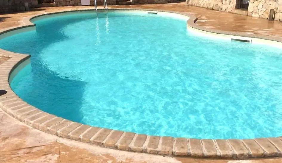 Mediterranean Sea Shell Pool House Budoni Ferienhaus